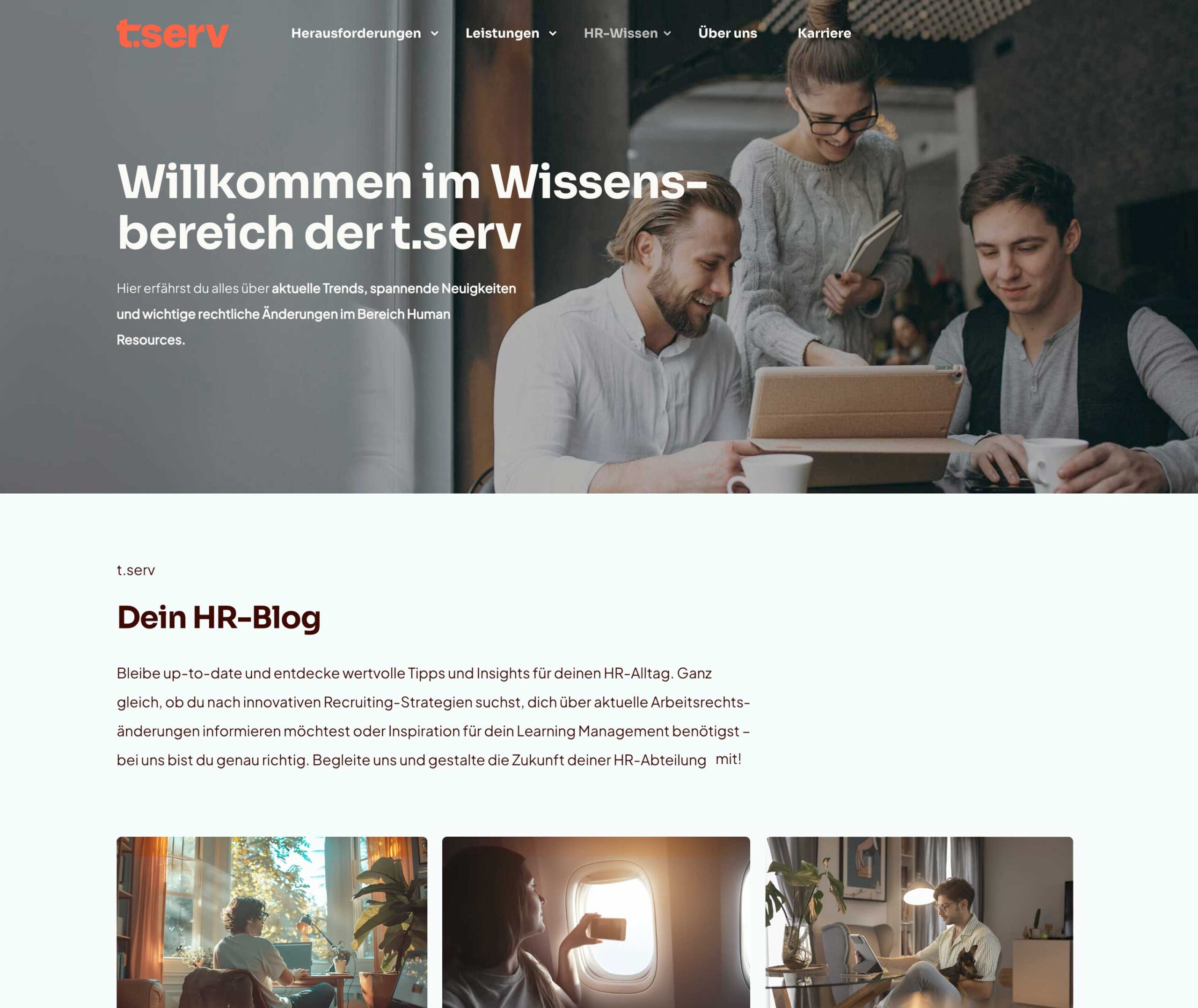 t.serv Wissen